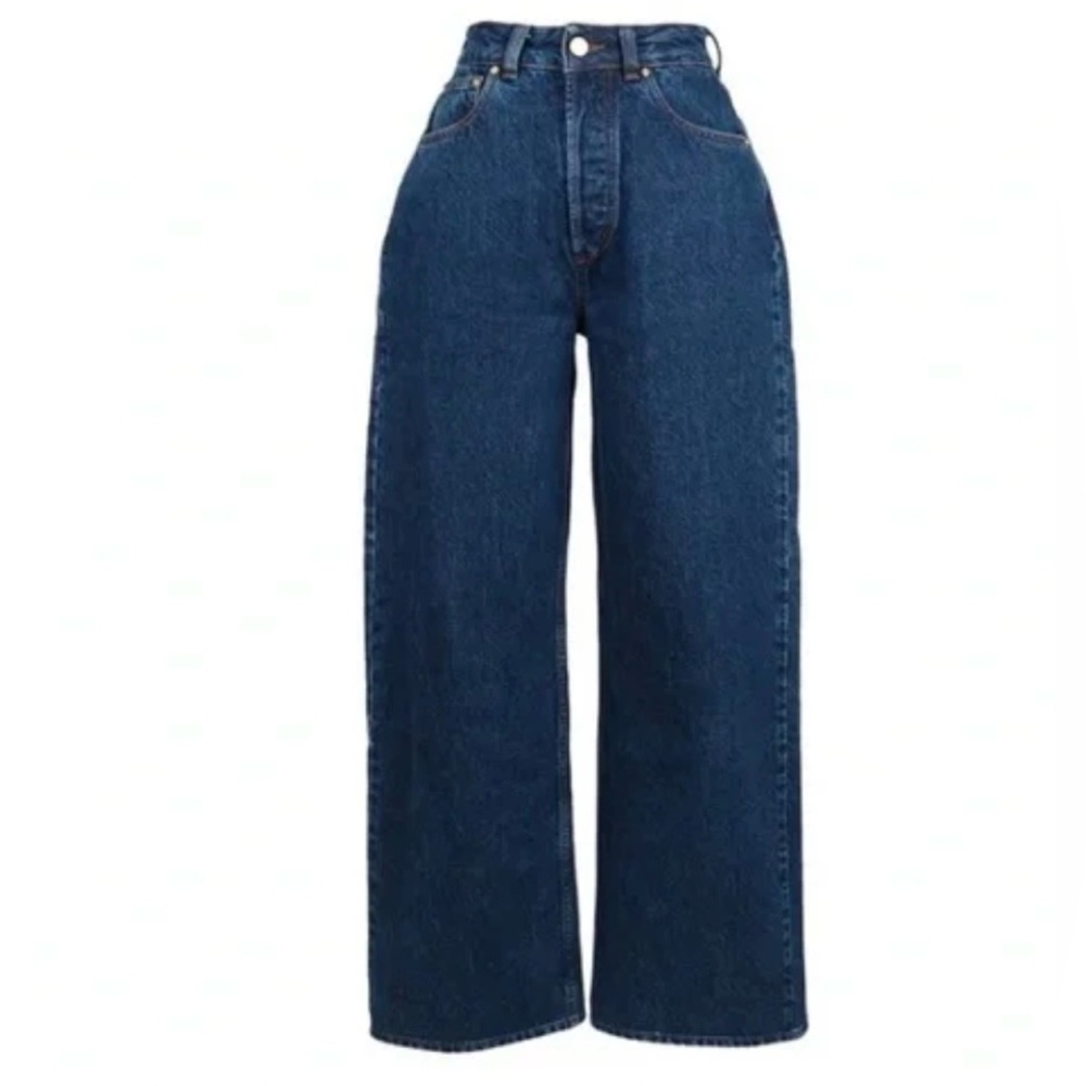 *ISO* Heavy Manners Baggy denim in 1993 blue, sz 28 or 29!